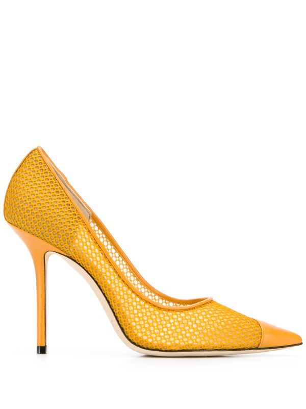 Scarpin Love com mesh e salto 88mm | FarFetch BR