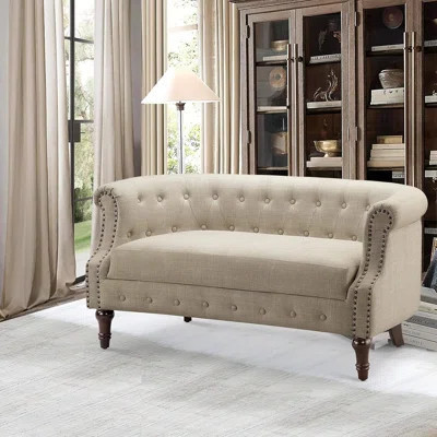 Loveseat Sofa for Living Room - Long Couch in a Box, Love Seat for Small Area, Couches for Living Room | Wayfair North America