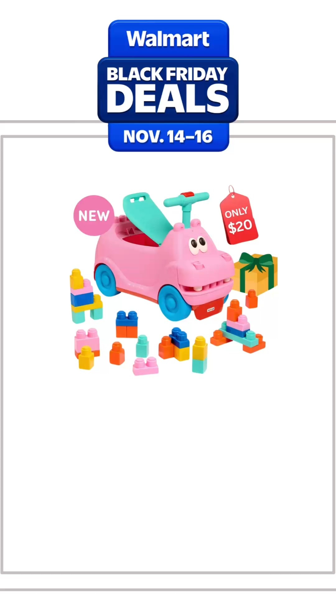 This is such a good toddlers gift for $20!!!

#LTKCyberWeek #LTKKids #LTKGiftGuide