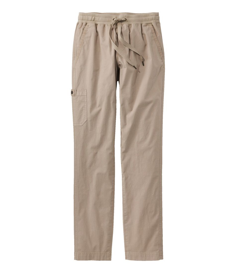 Women's Stretch Ripstop Pull-On Pants, Slim-Leg | Pants at L.L.Bean | L.L. Bean