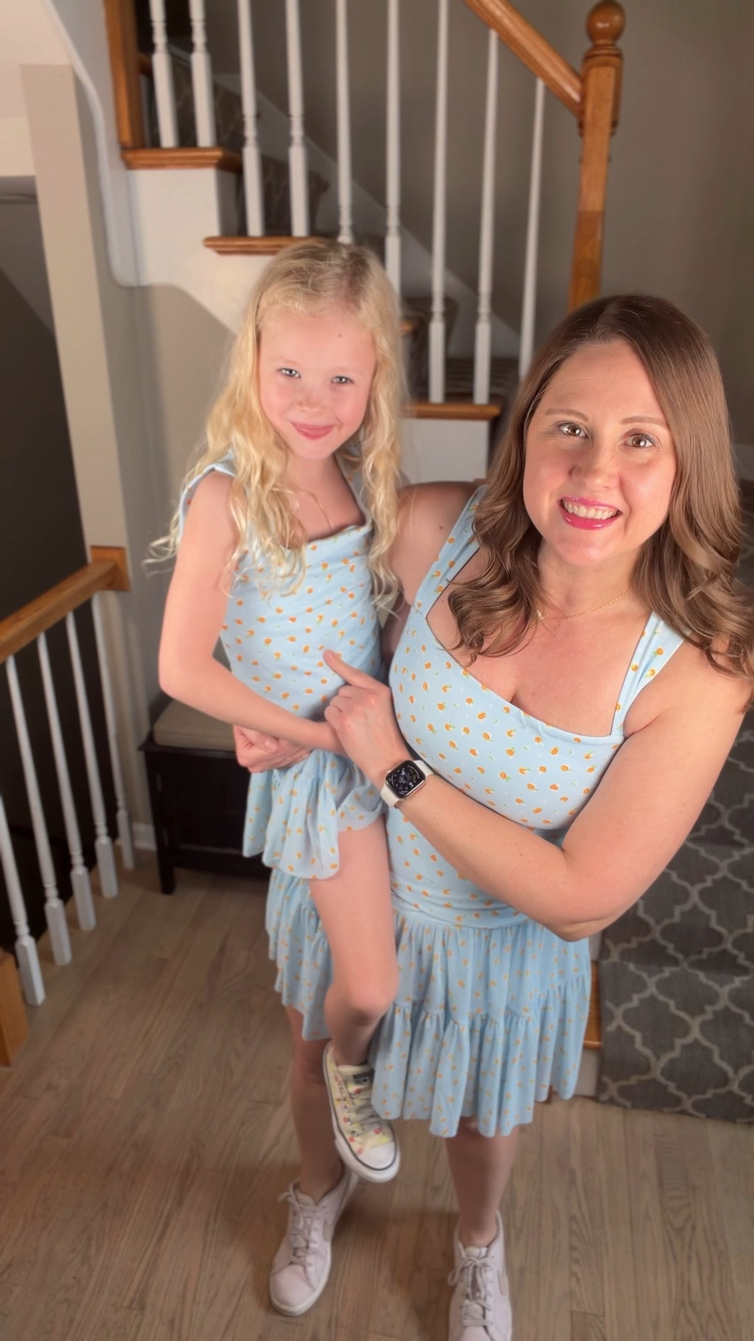 These matching sets from @Target are WAY too cute 😭🍊💙

The citrus print is SO fresh for summer and the fit is that perfect combo of flattering + actually comfy (you know the kind you’ll keep reaching for). And can we talk about the twirl factor… because yes, it’s fully happening over here too 🫶✨

There are also the prettiest florals and solid options if that’s more your vibe, but this print was an instant yes for us 🍊

Perfect for everyday mom life, summer outings, or packing for a fun family trip ✨ linking everything I grabbed!

#LTKFamily #LTKStyle #MatchingMoments #SummerStyle #MommyAndMe #Target #TargetStyle 

#LTKMothersDay #LTKmomlife #LTKfitnessgoals