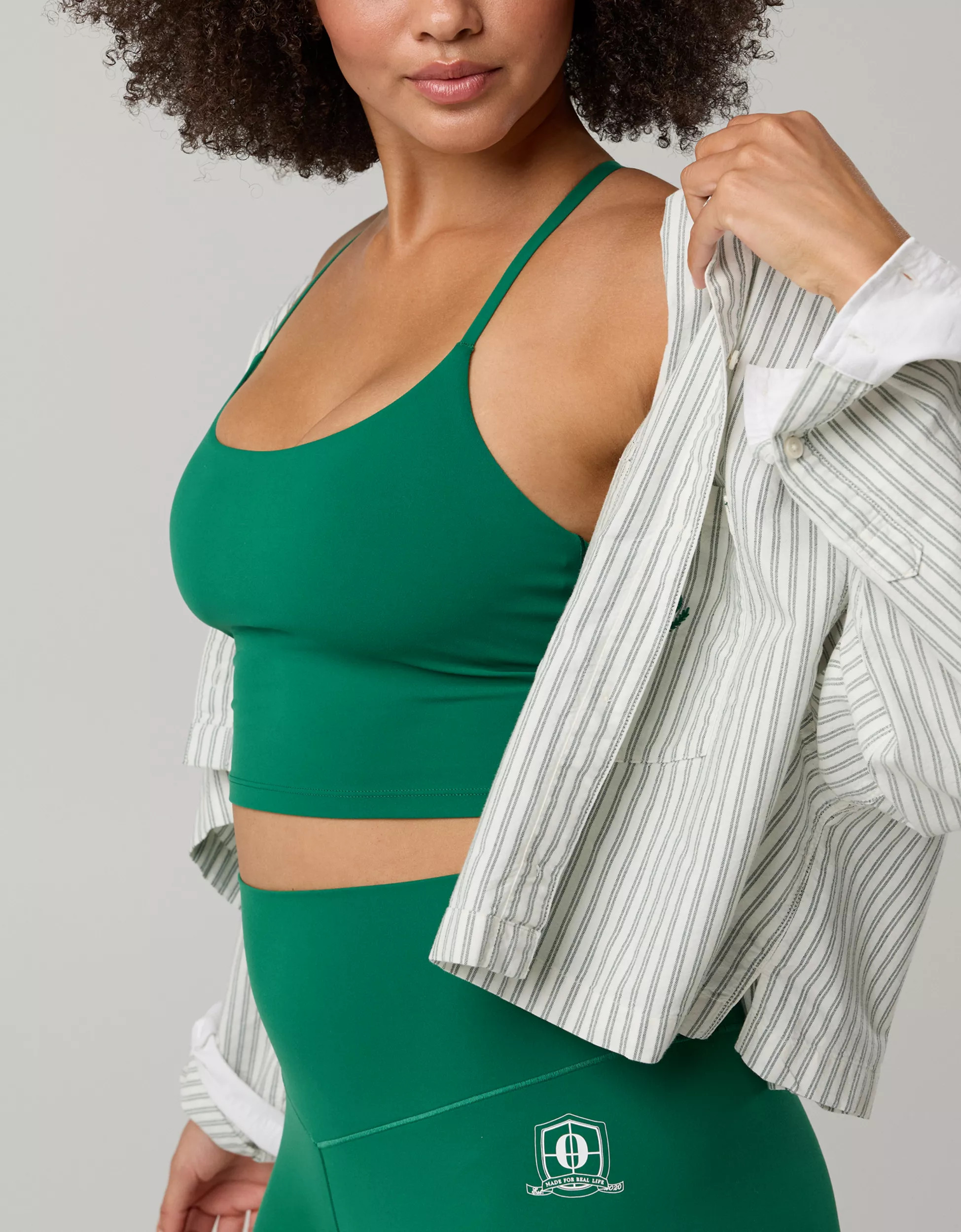 OFFLINE By Aerie Real Me Xtra Strappy Longline Sports Bra | Aerie