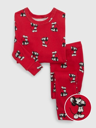 babyGap | Disney 100% Organic Cotton Mickey Mouse PJ Set | Gap (US)