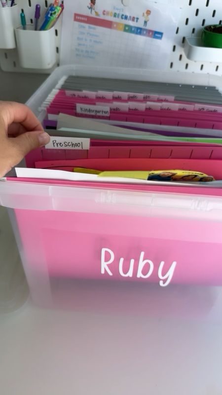 The best way to quickly organize all those papers you get from your kids that are fun keepsakes 🤩👏🏼

#LTKKids #LTKVideo #LTKFamily