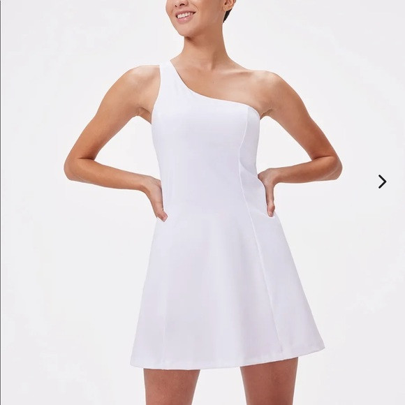 NWT Outdoor Voices One Shoulder Exercise Dress | Poshmark