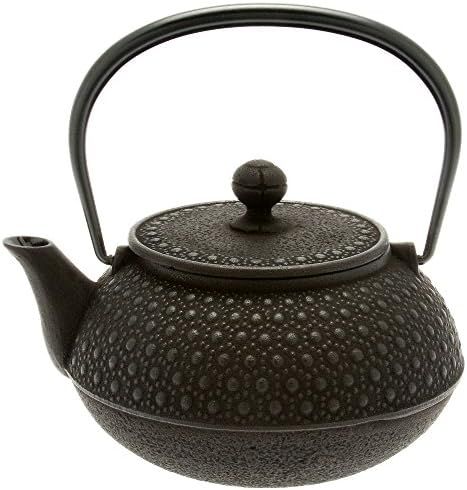 Iwachu Japanese Iron Tetsubin Teapot, 30-Ounce, Black Honeycomb | Amazon (US)