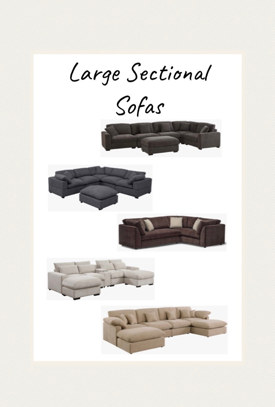 Large sectional sofas 



#LTKSeasonal #LTKHome