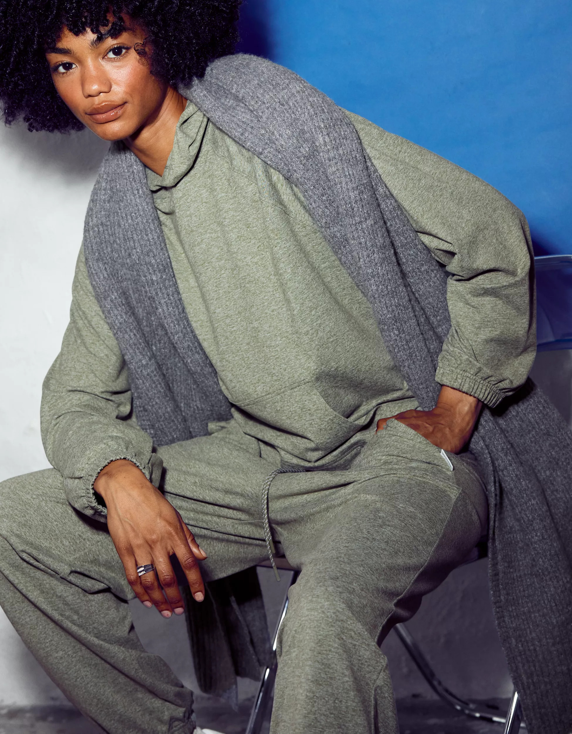 OFFLINE By Aerie Waffle Blanket Scarf | Aerie