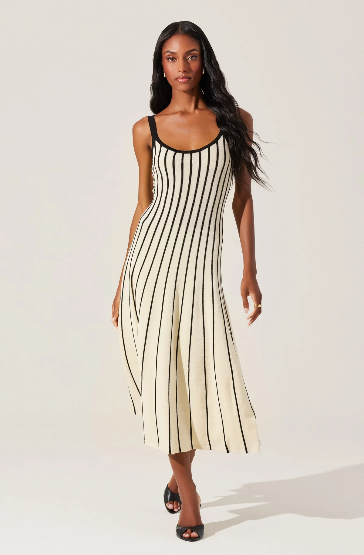 Irecia Stripe Sweater Midi Dress | ASTR The Label (US)