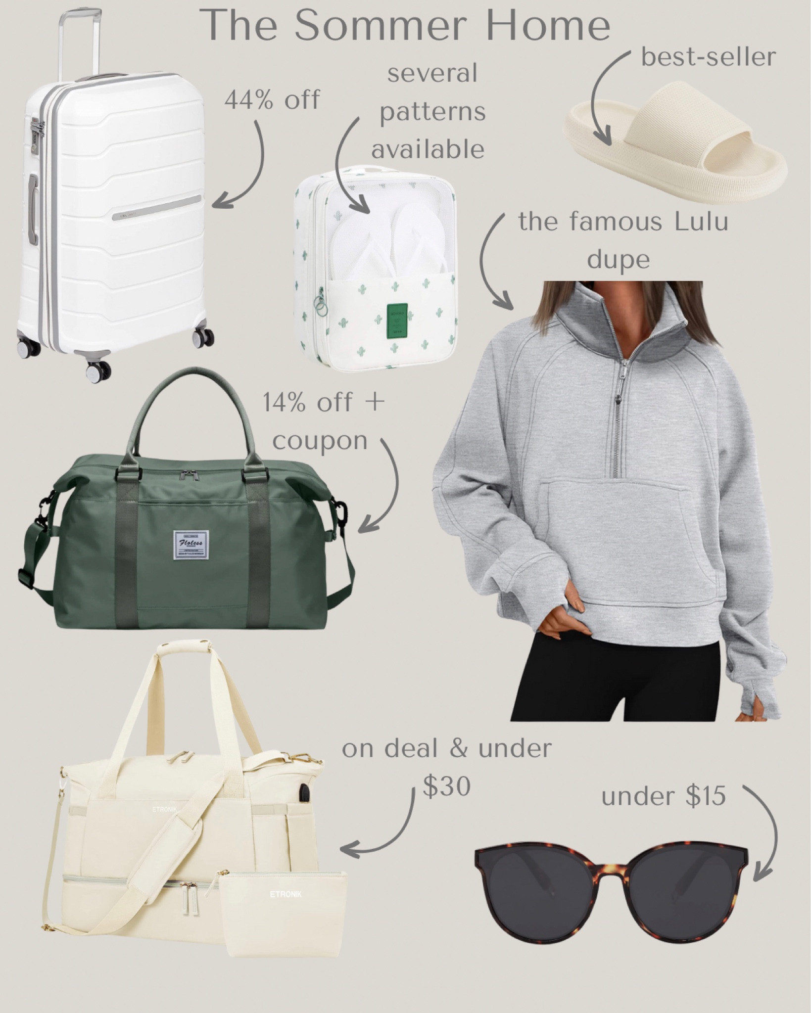 Amazon deals, Amazon finds, sunglasses, Lululemon dupe, travel

#LTKhome #LTKsalealert #LTKFind