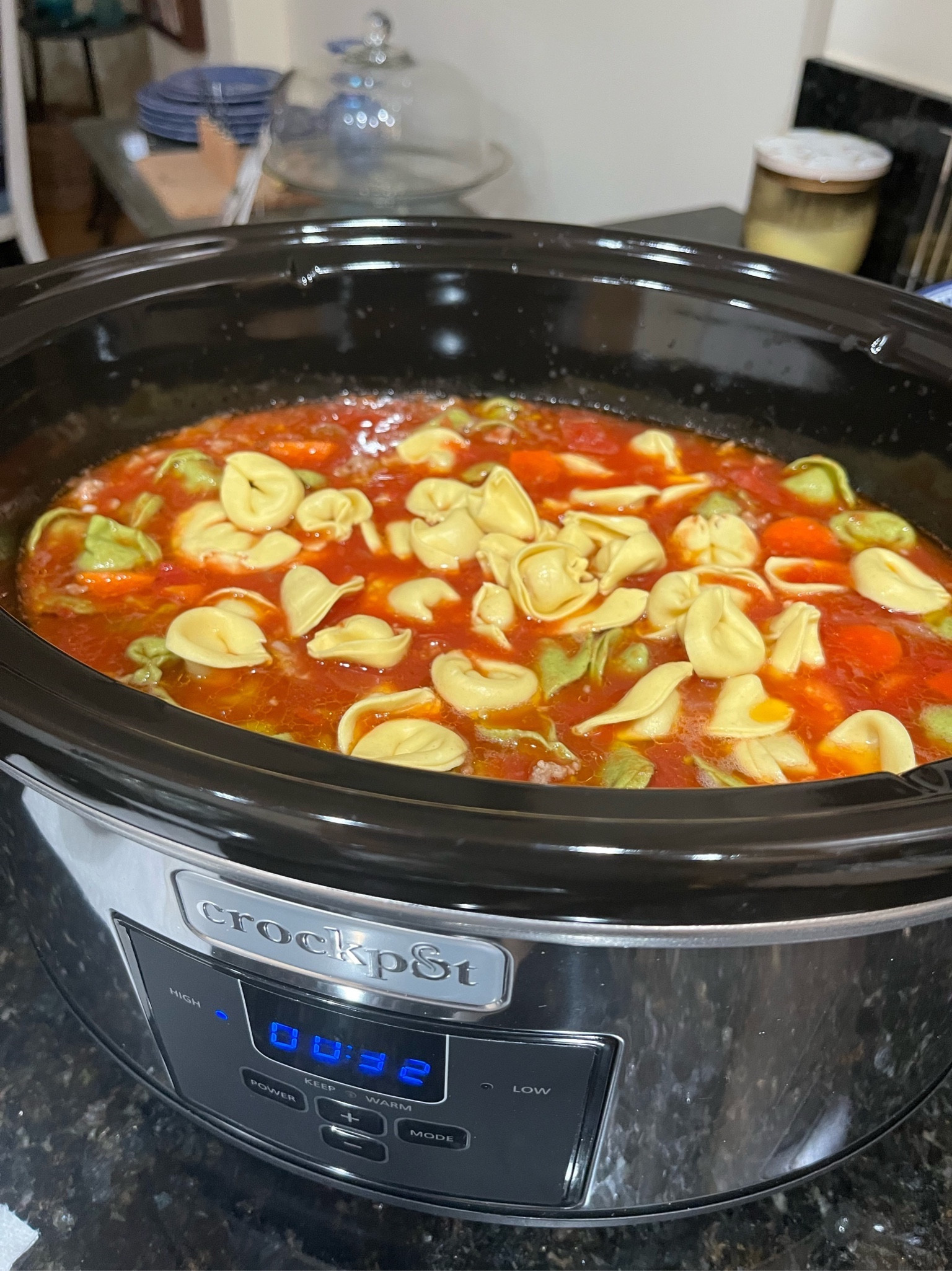 Yummy Crockpot meal if you are doing Valentines night at home❤️ Italian Tortellini Soup🥣🌿🍝 Start with a salad and finish dinner off with this warm tortellini soup…don’t forget dessert! 🍫🍧

Date night, Galentine’s dinner, girl’s night, family meal

#LTKhome #LTKSeasonal #LTKparties