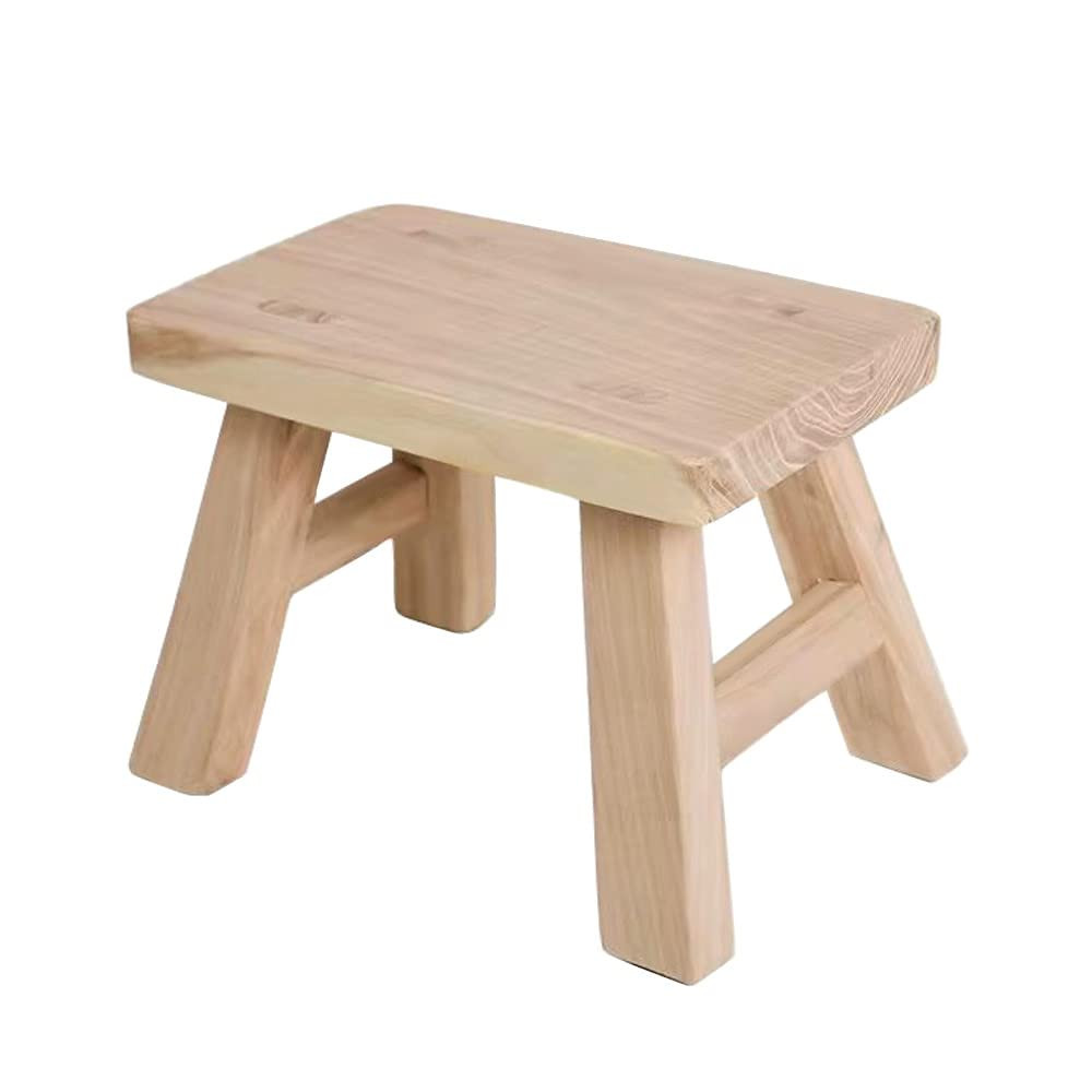 Unfinished Step Stool Footstool Wooden 11 inch for Kids Adults Plant Stand Plant Stand Fishing St... | Amazon (US)