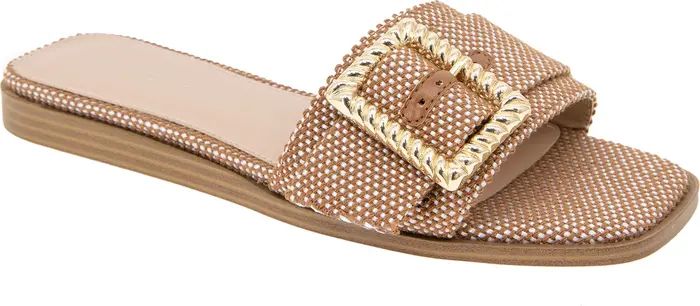 Mollie Buckle Slide Sandal (Women) | Nordstrom Rack