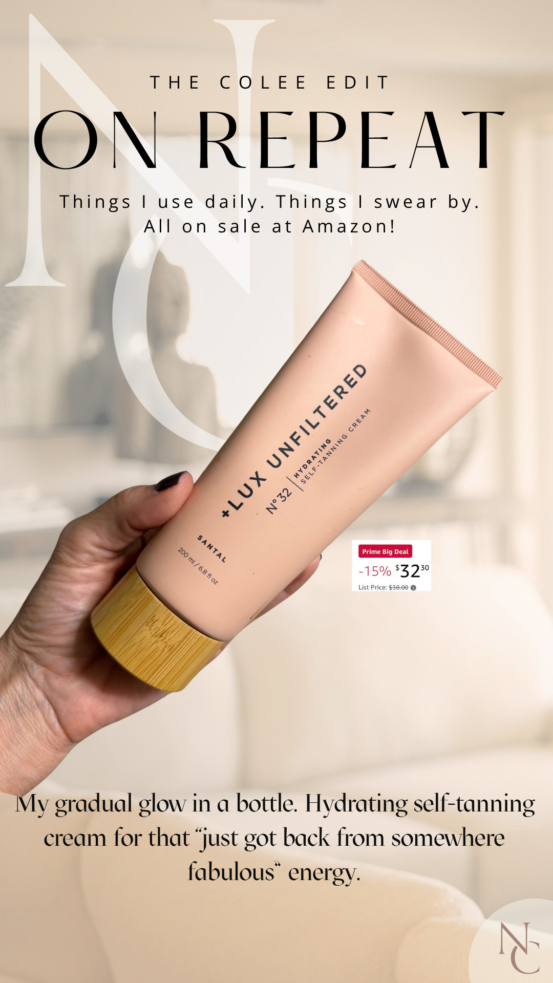 My “I just got back from somewhere fabulous” glow…without actually going anywhere. 😂 This hydrating gradual self-tanner is one of my favorite ways to add subtle color without going full self-tan mode. On sale today! 

 #LTKdayinmylife #LTKSaleAlert #LTKBeauty