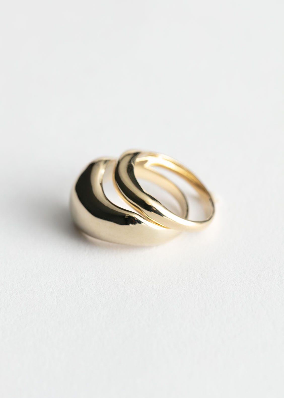 Two Pack Rings - Gold | & Other Stories (EU + UK)