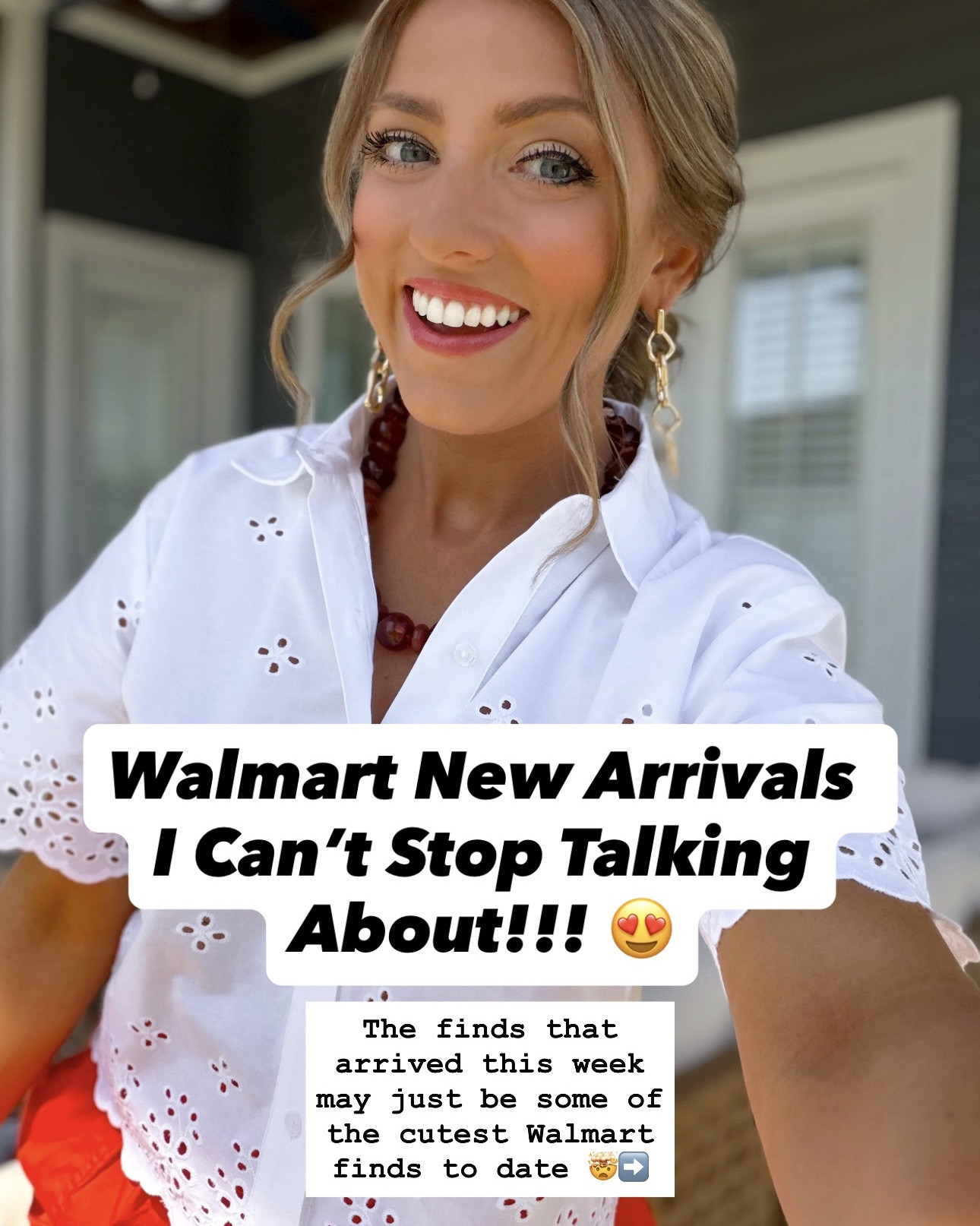 Walmart new arrivals are absolutely showing OFF this week 😍 From the cutest embroidered dresses and smocked midi moments to Americana golf pieces, crochet tops, eyelet details, jelly flats, matching sets + the prettiest summer-ready separates… I seriously can’t stop talking about these finds!! 👏🏼❤️🤍💙

Everything looks SO much more expensive than it is and there are already several pieces I know will sell out fast 👀 The embroidered floral dress may honestly be one of the best dresses Walmart has dropped lately, and don’t even get me started on the lace dress + crochet top giving major Anthro vibes ✨

Also loving all the patriotic/Americana pieces for summer vacations, lake days, golf outings, Memorial Day + the 4th 🇺🇸 And yes… the jelly shoes are BACK 🙌🏼

Linking every single find because this might be one of my favorite Walmart fashion drops yet 🤍

#walmartfashion #walmartfinds #walmartnewarrivals #affordablefashion #summerfashion #americanastyle #walmartstyle #walmartoutfits #summeroutfits #budgetfriendlyfashion #anthroinspired #crochettop #eyelettop #smockeddress #midsizefashion #petitefashion #momstyle #everydaystyle #fashionfinds #summerstyle #walmarthaul #ootd #matchingset #jellyflats #patrioticstyle

#LTKootd #LTKPetite