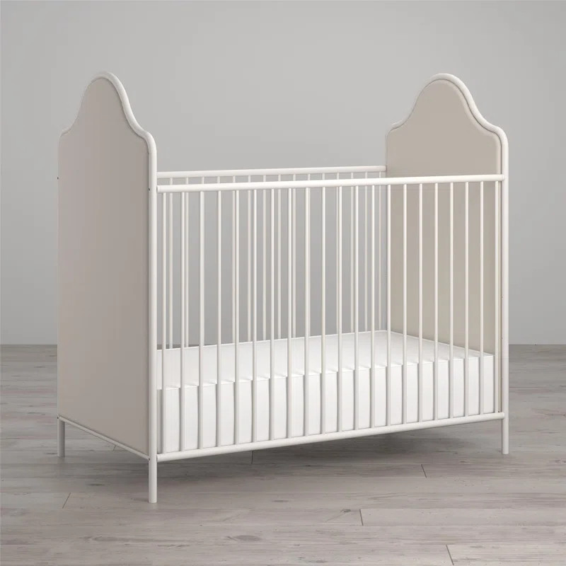 Piper 2-in-1 Convertible Upholstered Crib | Wayfair North America
