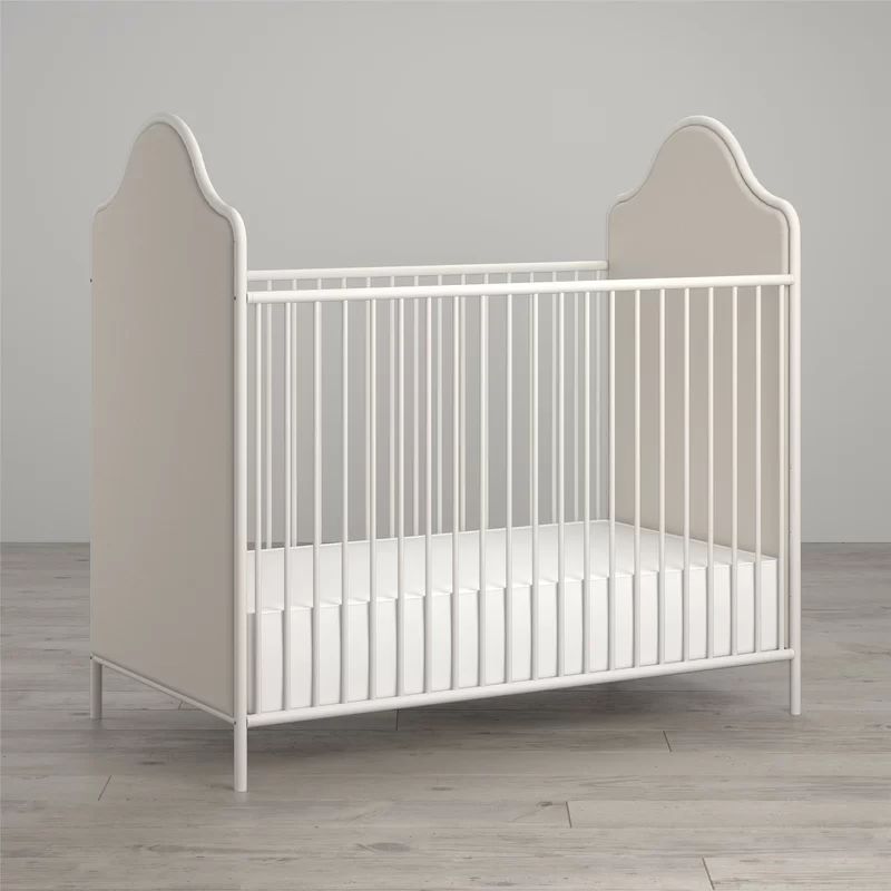 Piper 2-in-1 Convertible Upholstered Crib | Wayfair North America