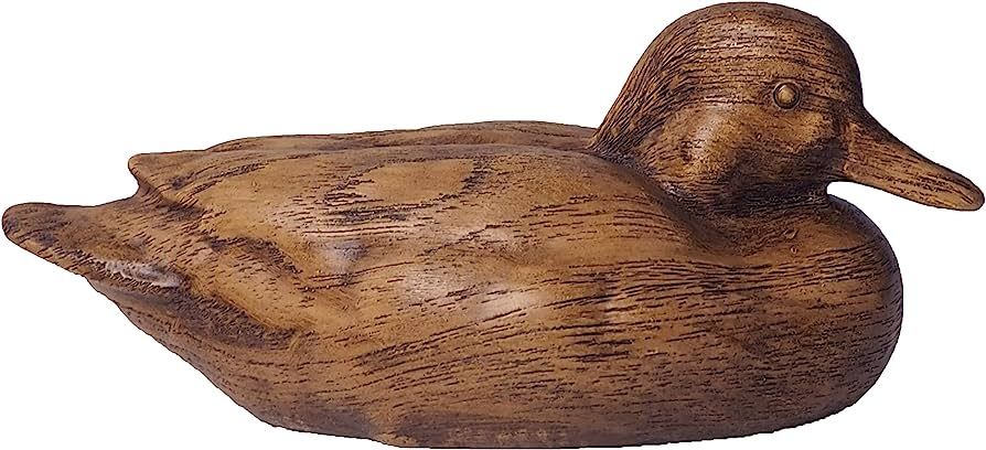 Hymmah Duck Home Decor Statue Rustic Home Decorations for Living Room, Boho Sculpture Resin Anima... | Amazon (US)