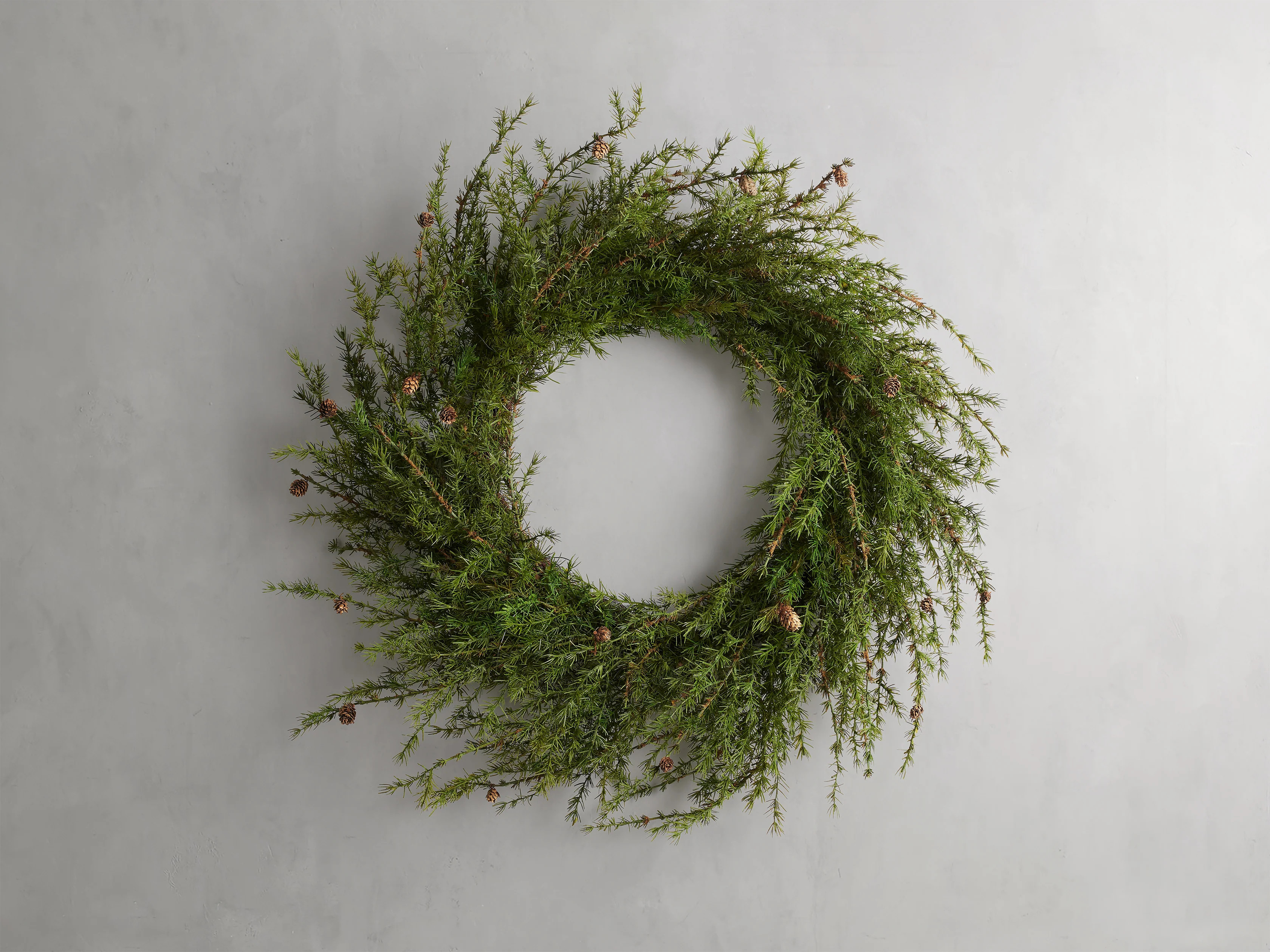 Faux Pine Wreath | Arhaus