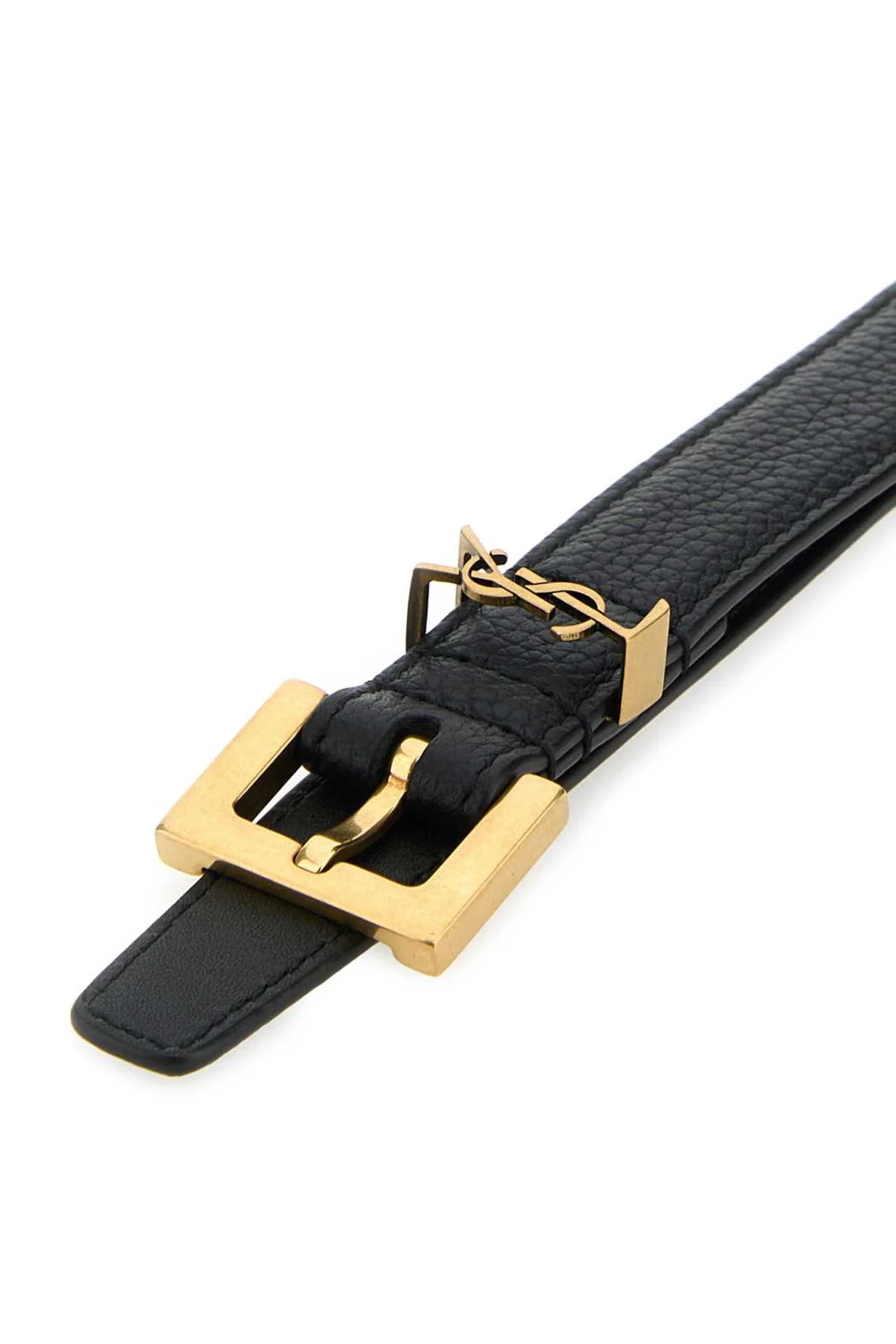 Saint Laurent Cassandre Thin Belt | Cettire Global