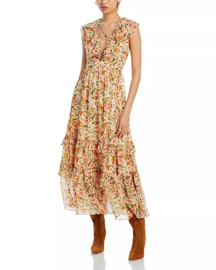 Ruffled Midi Dress - 100% Exclusive | Bloomingdale's (US)