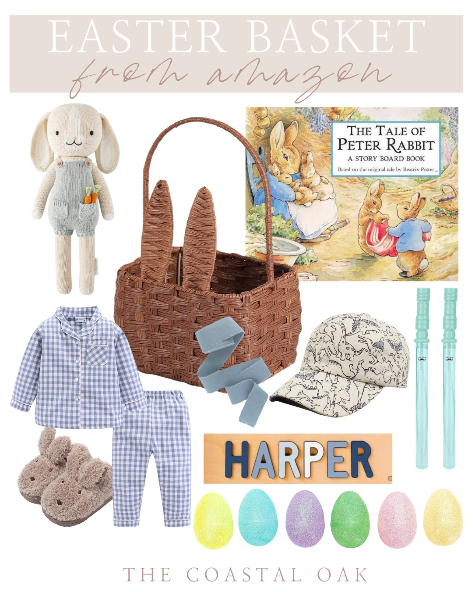 Easter basket ideas for a little boy!

amazon bunny peter rabbit pajamas blue gingham dinosaur hat bubbles name puzzle eggs slippers boy toddler baby cute

#LTKSeasonal #LTKunder50 #LTKkids