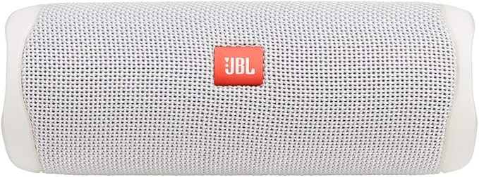 JBL FLIP 5, Waterproof Portable Bluetooth Speaker, White, 3.6 x 3.6 x 8.5 | Amazon (US)