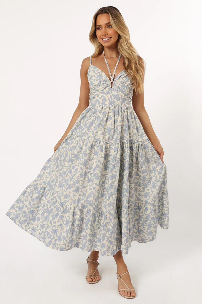 Indy Midi Dress - Blue | Petal & Pup (US)