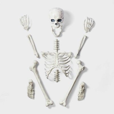 13pc Skeleton Bag of Bones Halloween Decorative Prop - Hyde &#38; EEK! Boutique&#8482; | Target