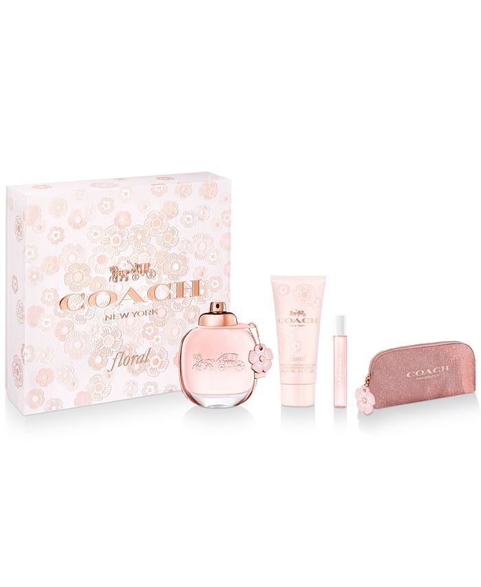 COACH 4-Pc. COACH Floral Eau de Parfum Gift Set & Reviews - Perfume - Beauty - Macy's | Macys (US)