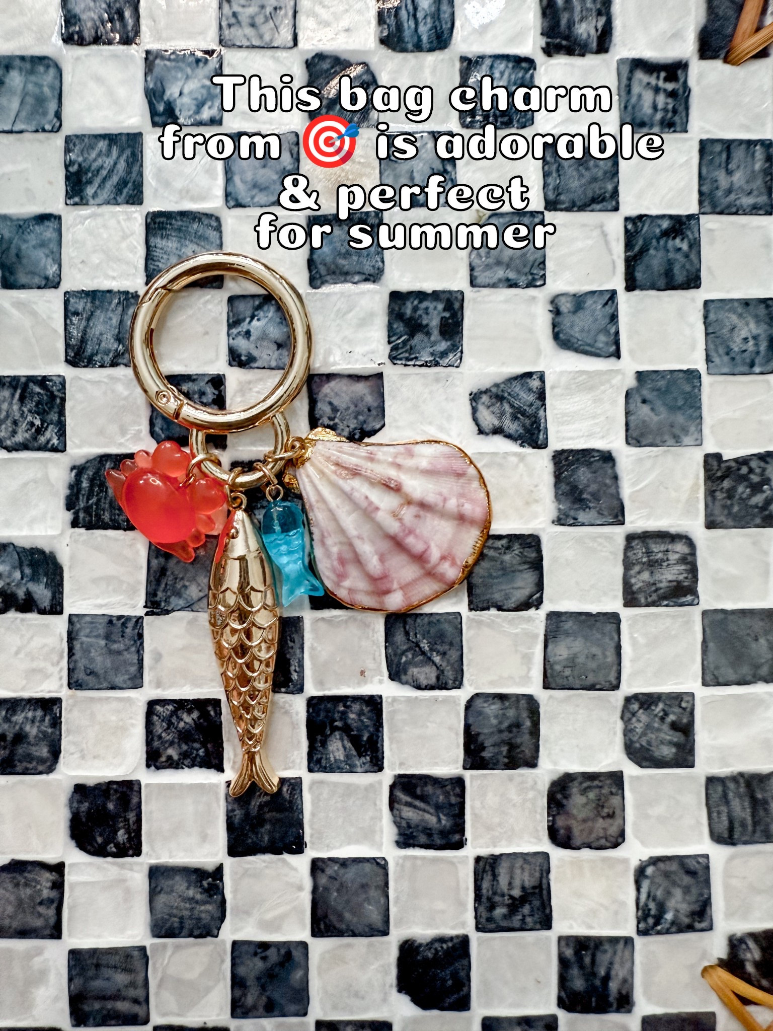 This is an adorable bag charm. Perfect for summer and vacations! 🐚☀️🐟🦀

#LTKSummerEdit #LTKStyleTip #LTKOver40