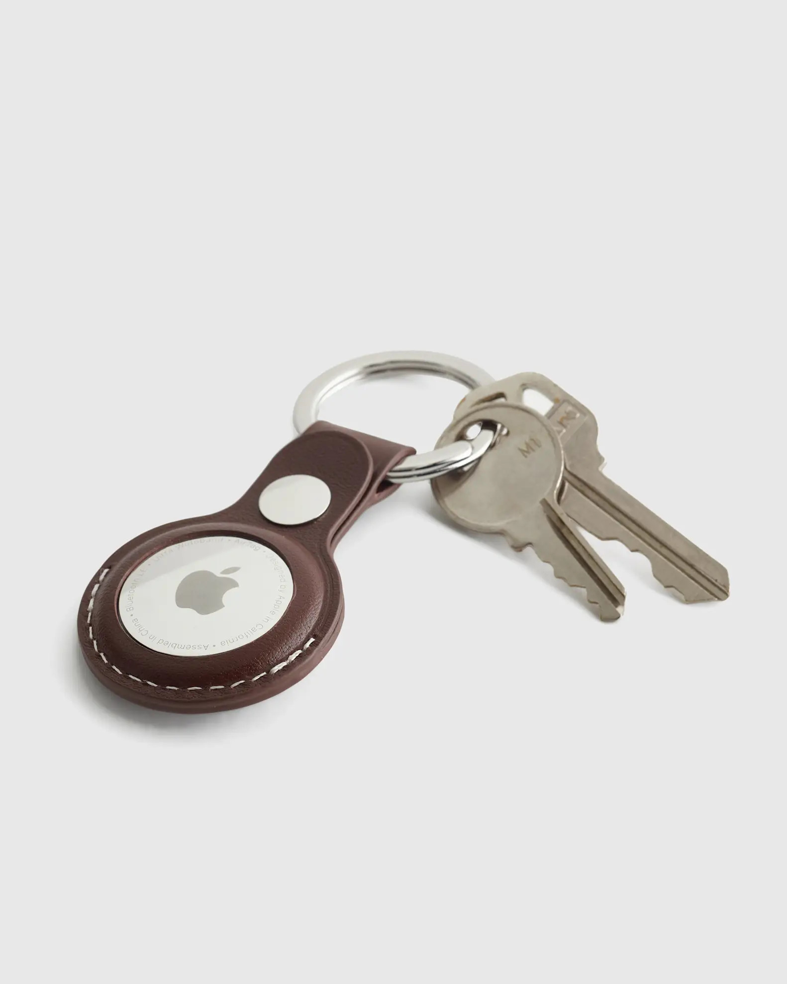 Nappa Leather AirTag Key Ring (2-Pack) | Quince