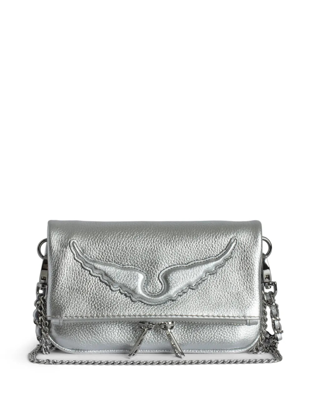 Zadig&Voltaire Bolsa Rock Mini | Prateado | FARFETCH BR | Farfetch (BR)