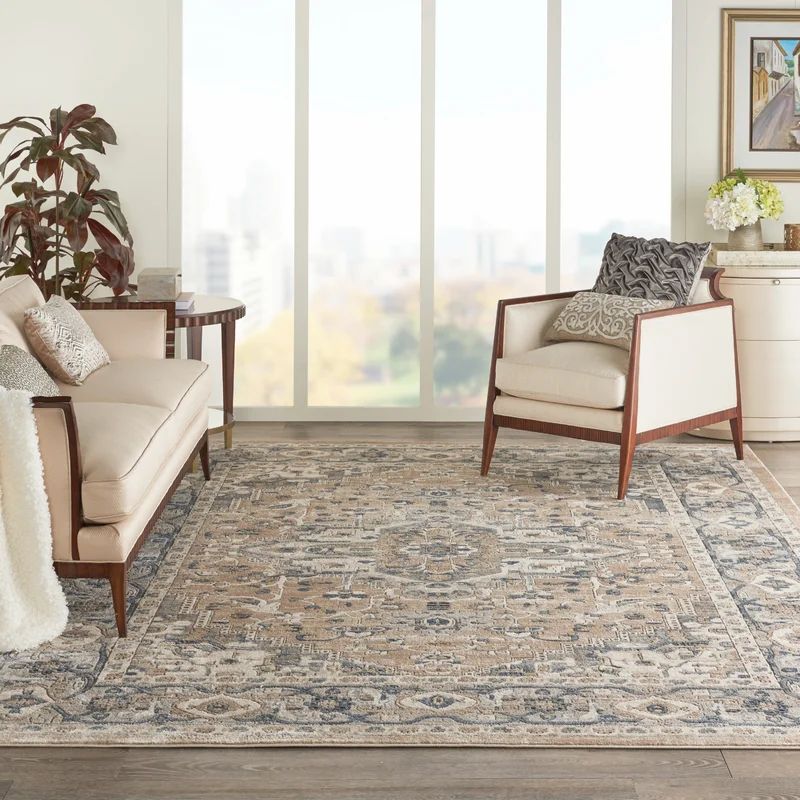 Jurado Oriental Beige/Gray Area Rug | Wayfair Professional