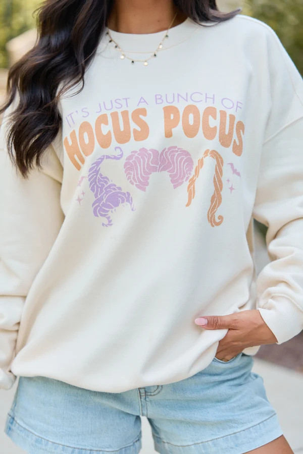 Get in Loser Cream Graphic Hoodie | Pink Lily