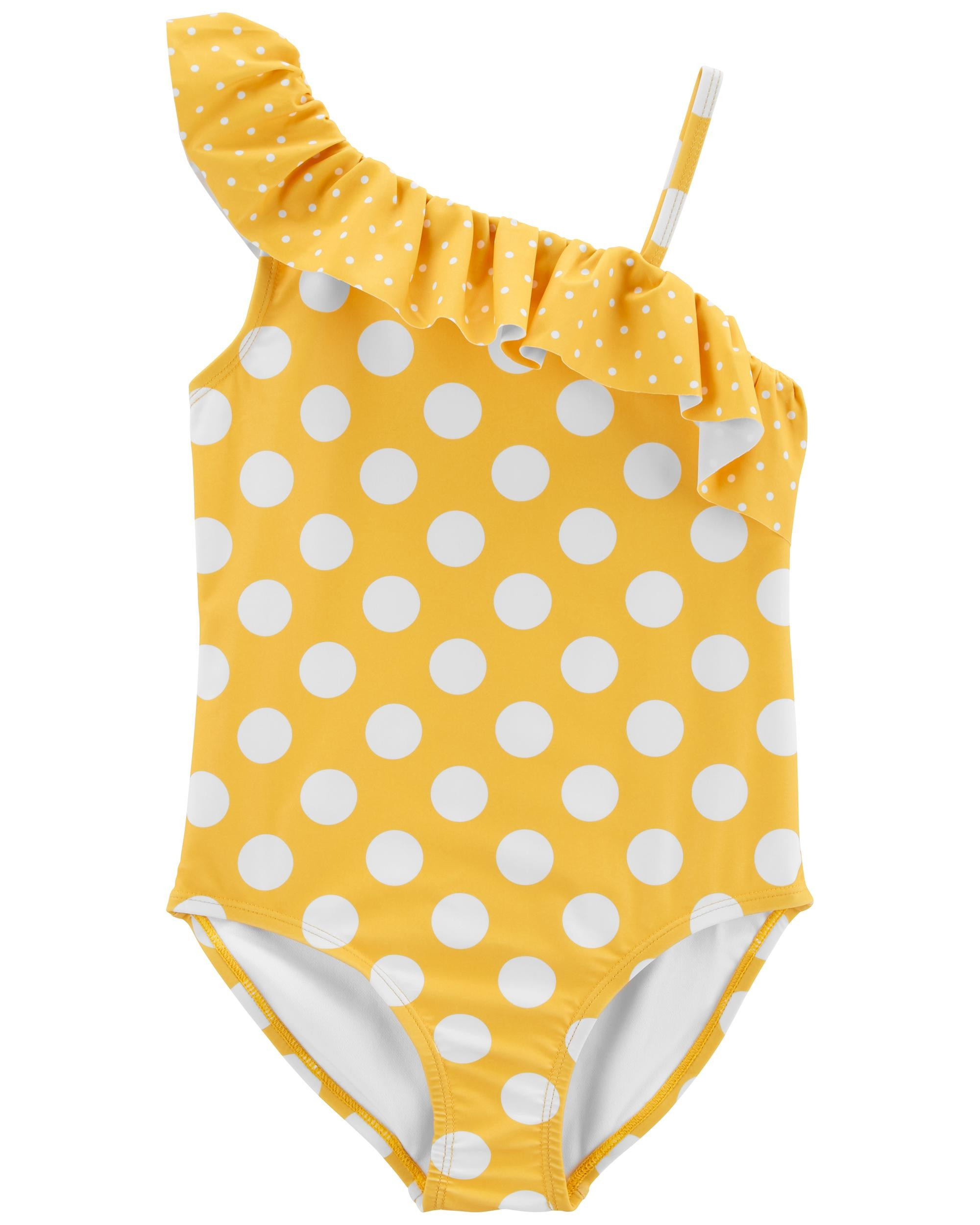Carter's Polka Dot Ruffle 1-Piece Swimsuit | Carter's
