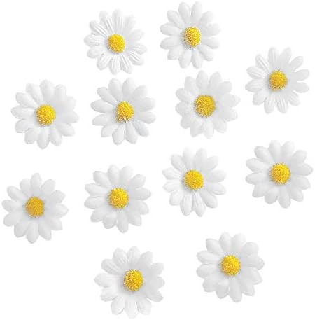 [12 Packed] Women Sweet Daisy Hairpin Side Bridesmaid Hair Clip Beach Wedding Flower Hair Accesso... | Amazon (US)