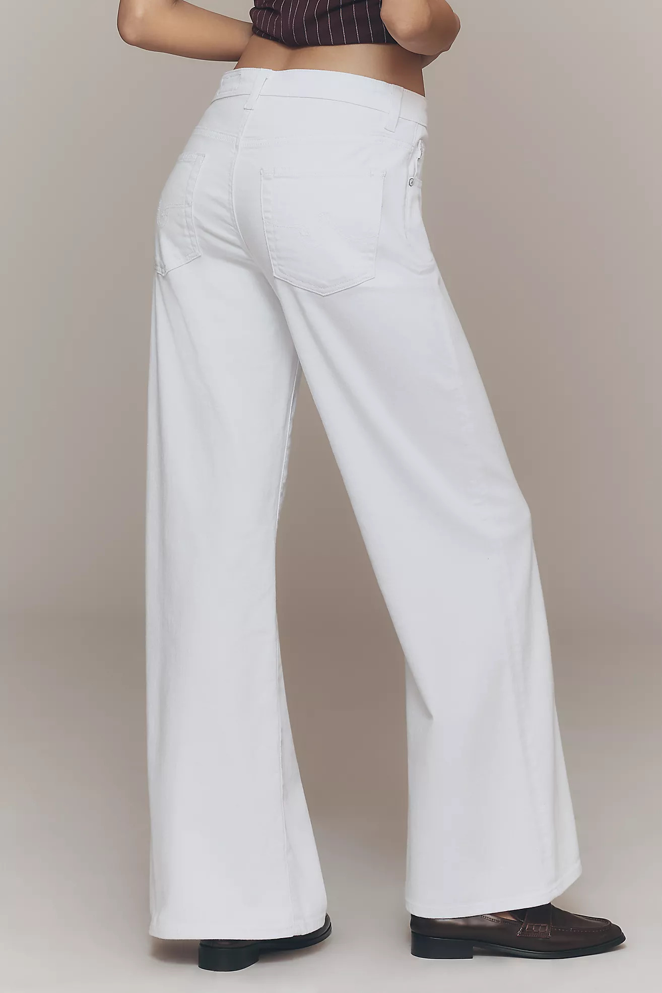 AG Saige High-Rise Wide Leg Jeans | Anthropologie (US)