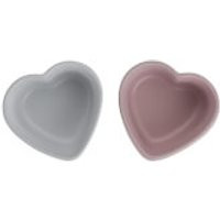 Le Creuset Stoneware Heart Ramekins - Set of 2 | Coggles (Global)