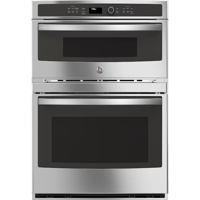 GE Profile 30 inch Self-cleaning Microwave Wall Oven Combo ( Stainless steel ) | Lowe's