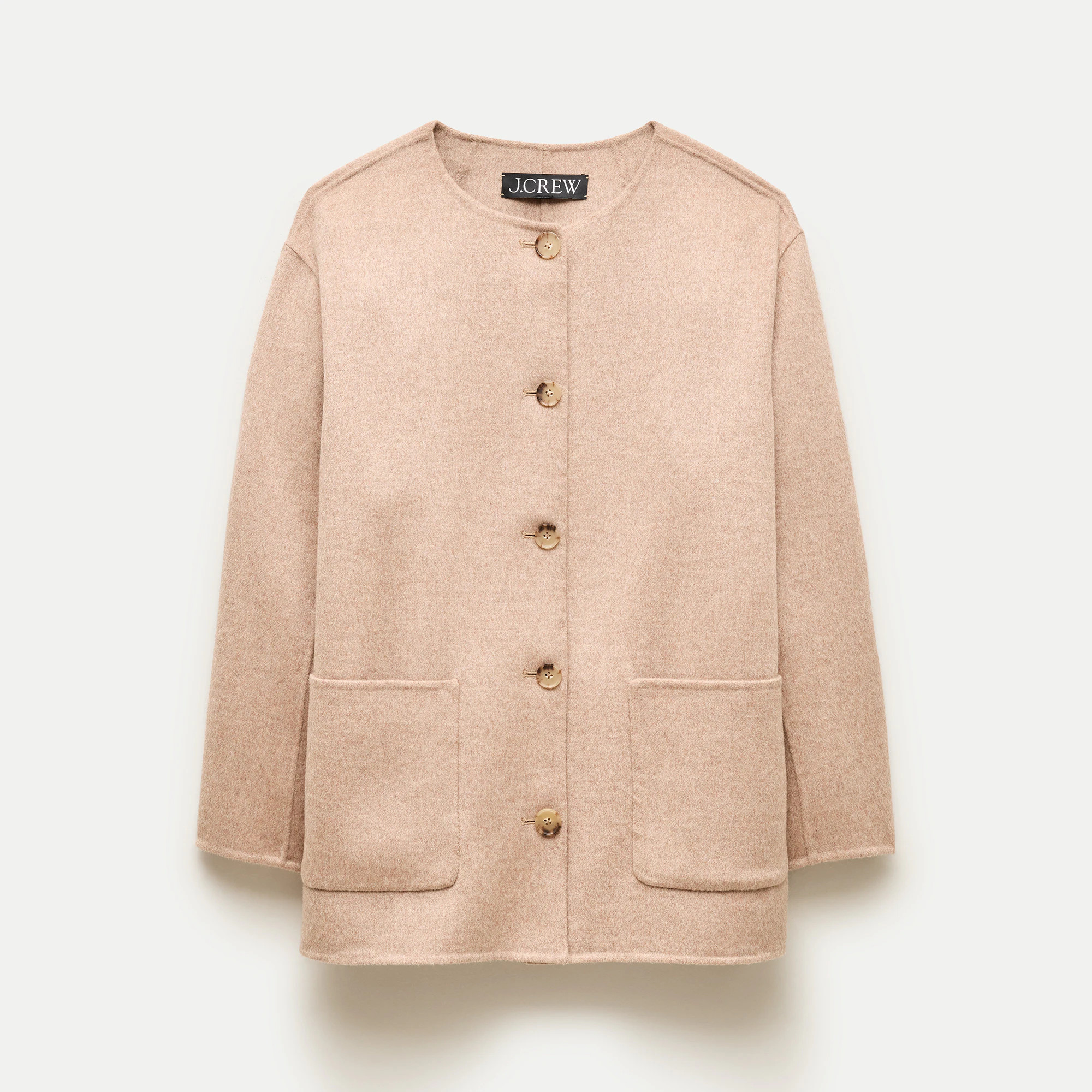 Bianca coat in drapey wool blend | J. Crew US