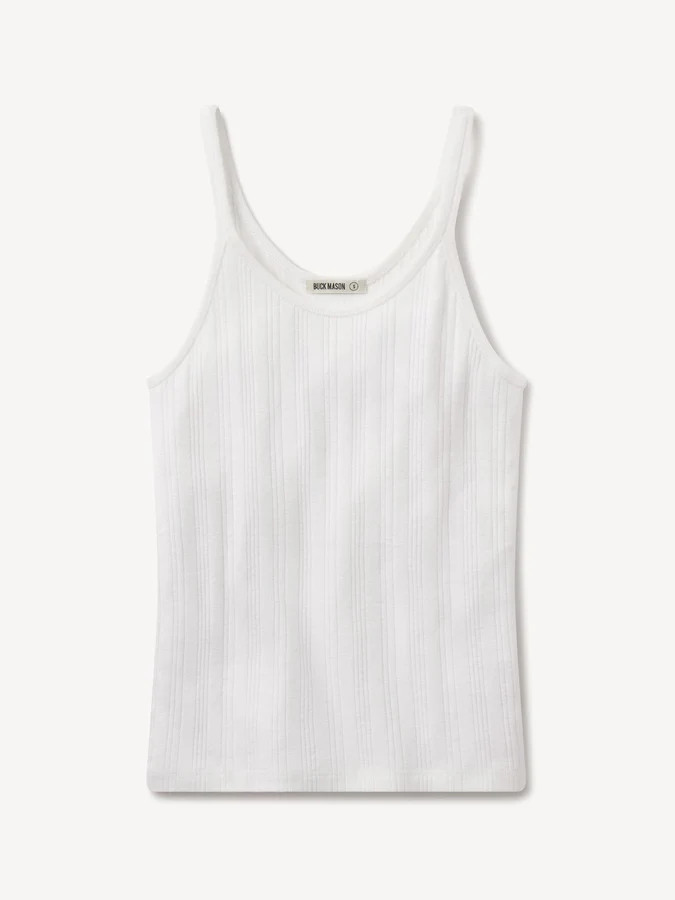 Heirloom Rib Base Tank | Buck Mason