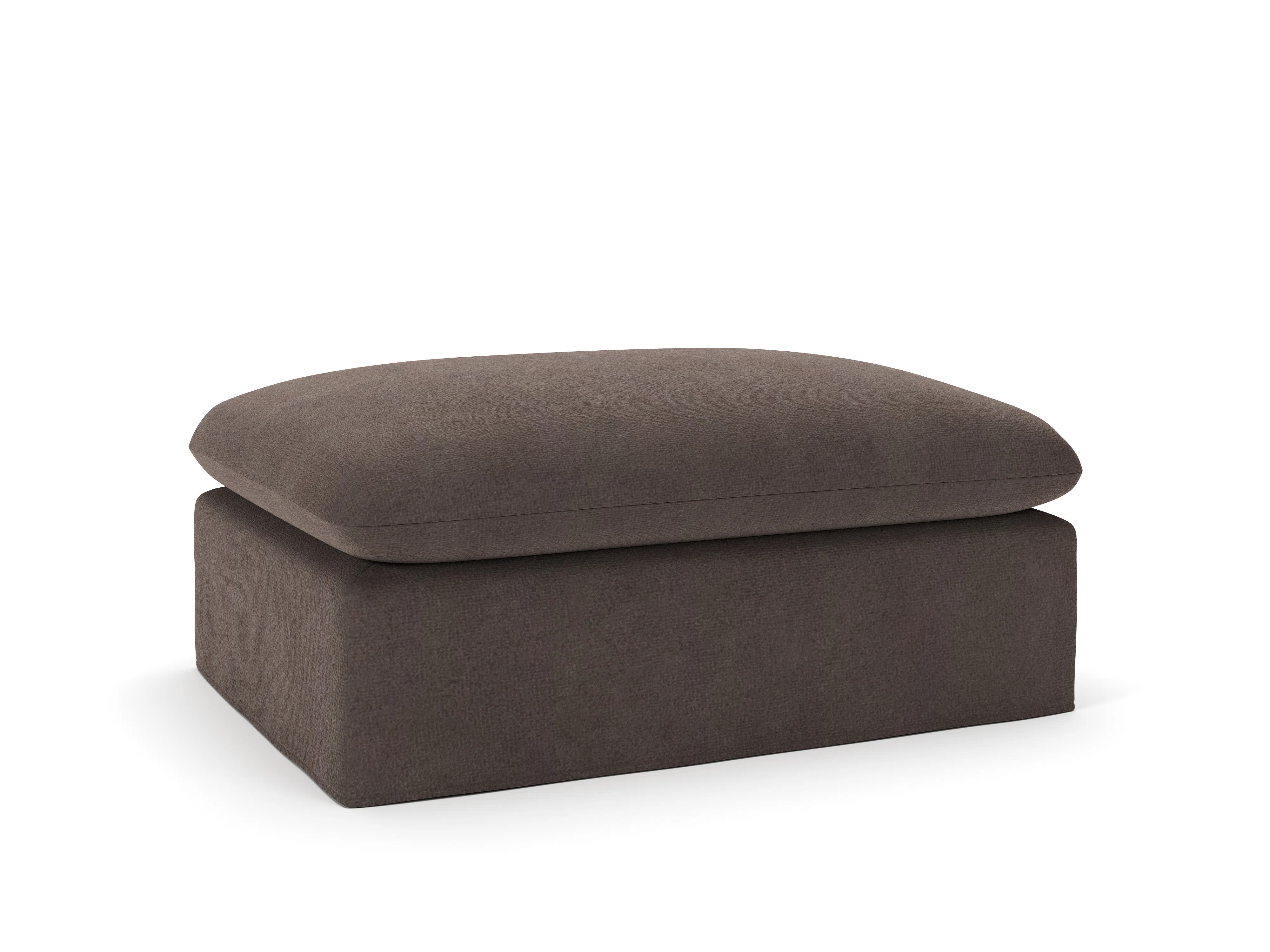 Luna Slipcovered Ottoman And A Half | Wayfair North America