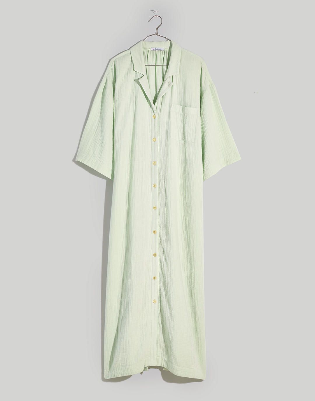 Lightestspun Cover-Up Maxi Shirtdress | Madewell