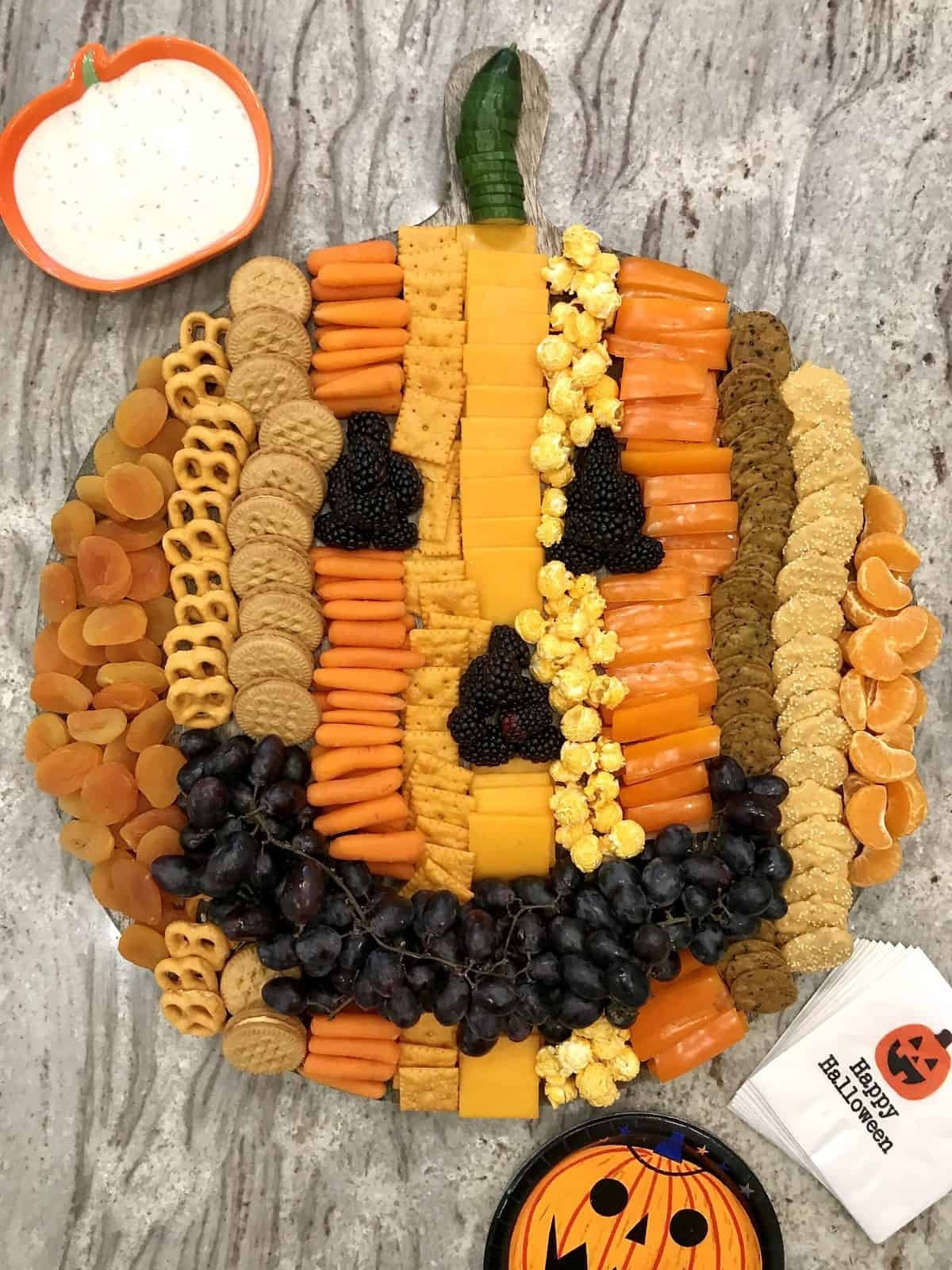 Here’s everything you need to build your adorable and delicious Pumpkin Snack Board for Halloween! 🎃 

#LTKParties #LTKSeasonal