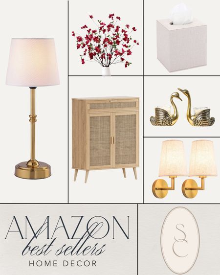 Amazon best sellers roundup! I am loving this lamp, rattan cabinet, faux florals, tissue box, wall sconces, and brass swans.

Amazon, best sellers, Amazon best sellers, Amazon home decor, Amazon finds, Amazon favorites, Amazon furniture, living room decor, home decor, home decor inspiration, lamps, trending home decor 

#LTKStyleTip #LTKHome #LTKSeasonal