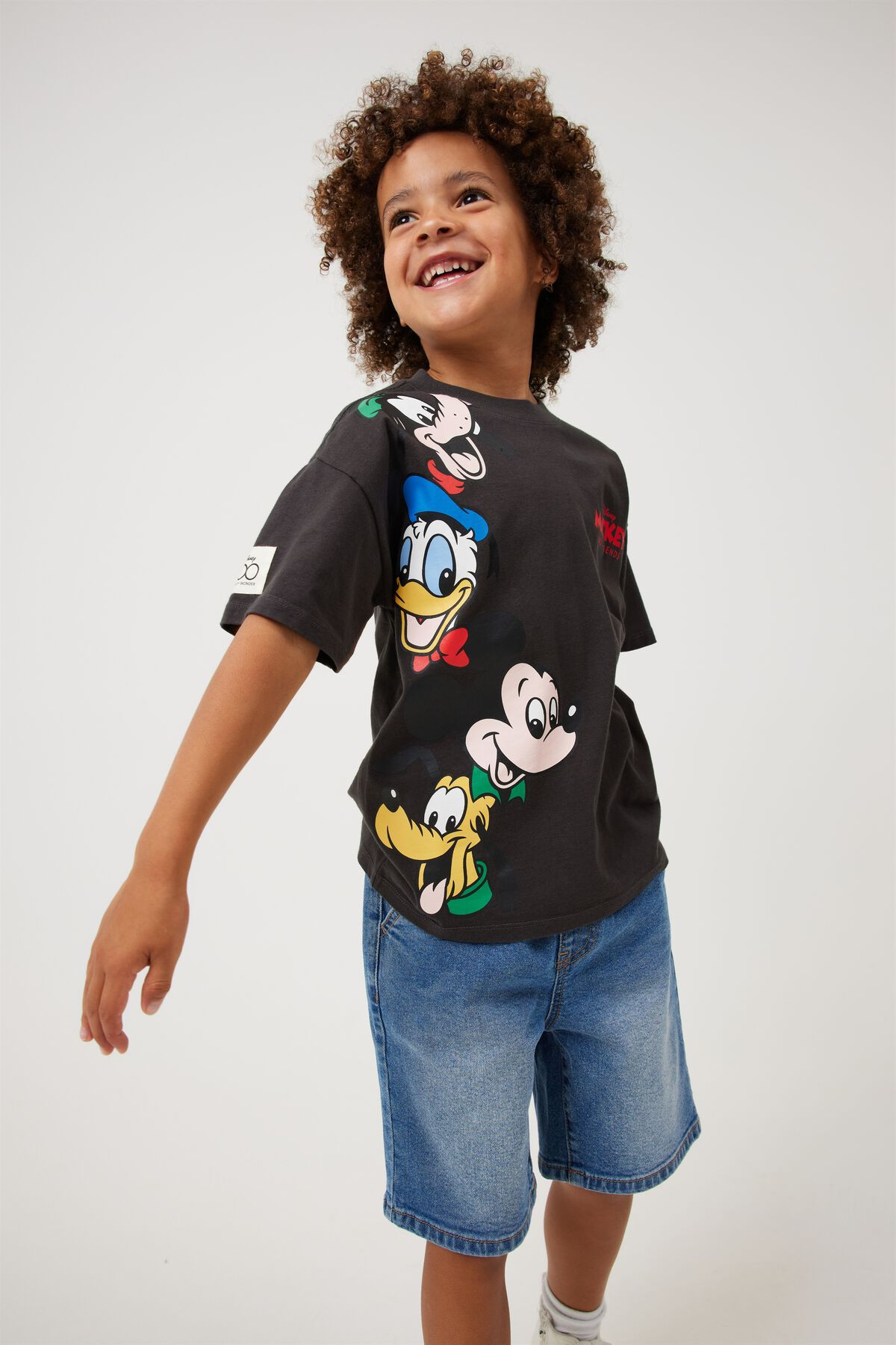 License Drop Shoulder Short Sleeve Tee | Cotton On (US)