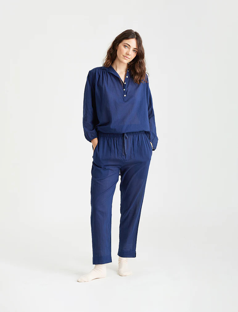 Emma Full Length Cotton PJ Set | Papinelle Sleepwear US
