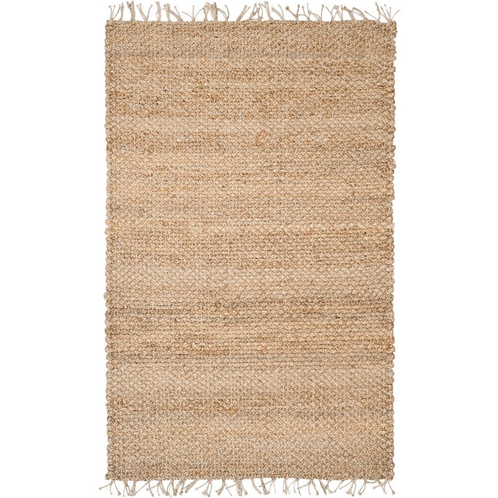 6'X9' Solid Woven Area Rug Light Gray - Safavieh, Adult Unisex, White | Target